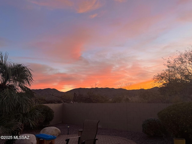 property view of mountains