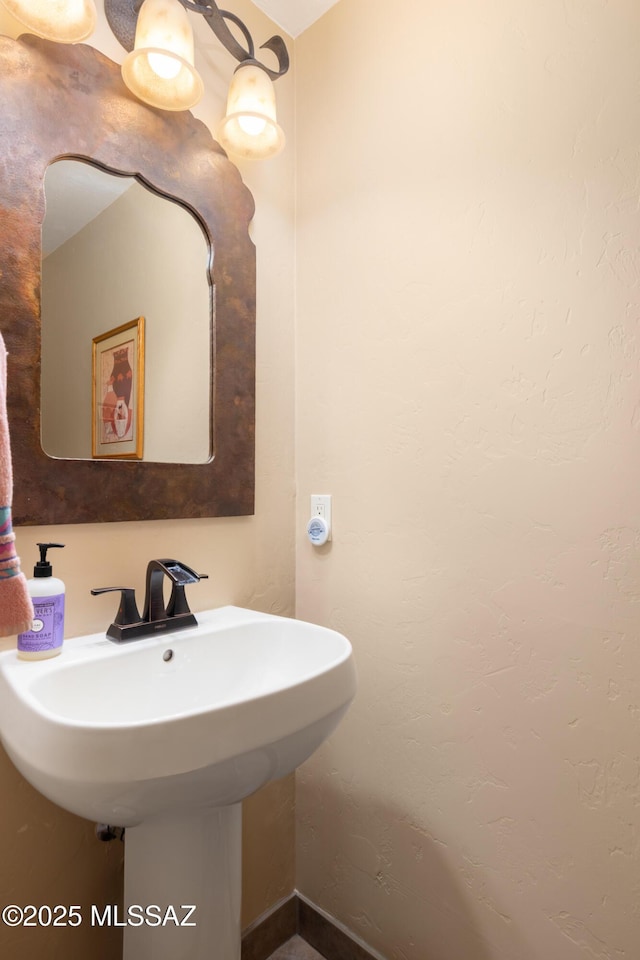 bathroom with sink