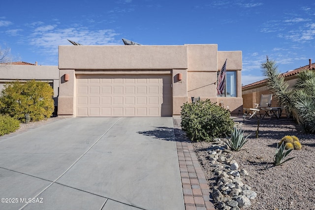 view of pueblo-style home