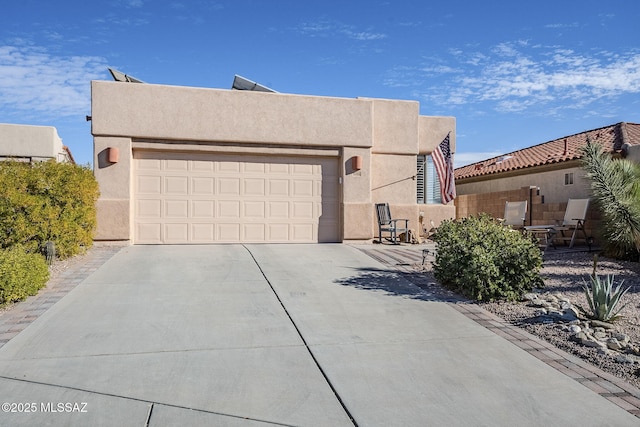 view of adobe home