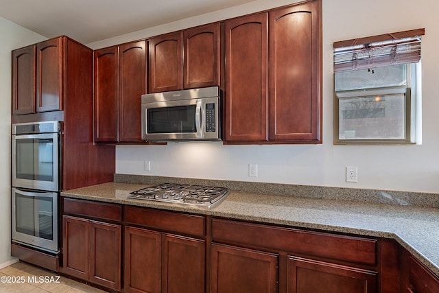 kitchen with stainless steel appliances