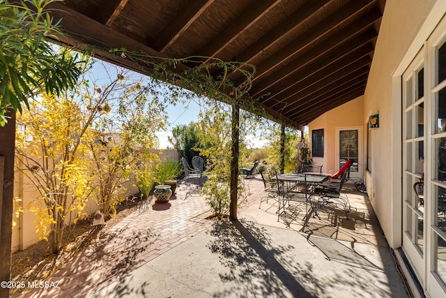 view of patio / terrace