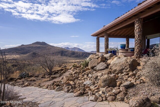 property view of mountains