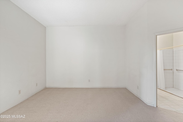 empty room with light carpet