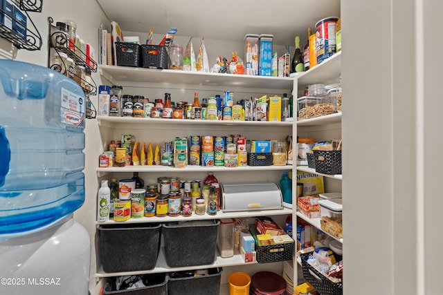 view of pantry