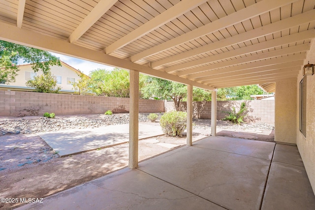 view of patio / terrace