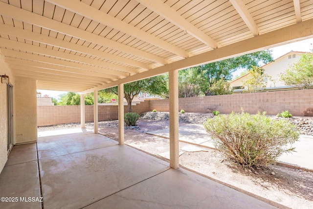 view of patio