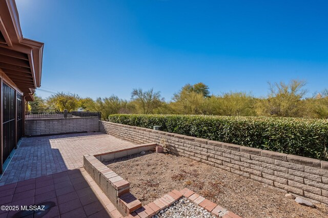 view of patio with outdoor lounge area