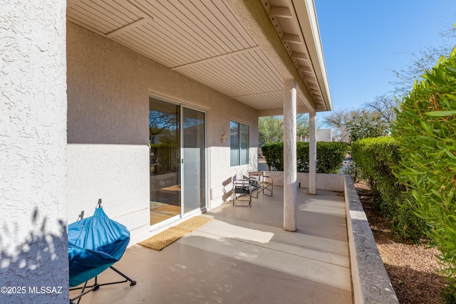 view of patio