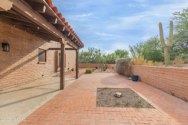 view of patio