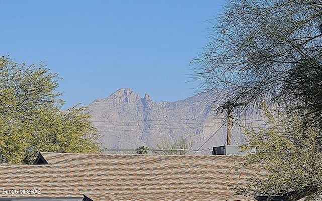 view of mountain feature