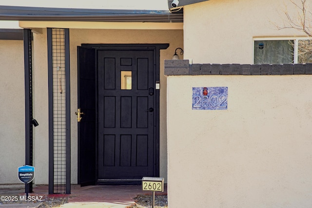 view of property entrance