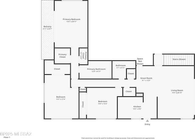 3000 E 6th St Unit A3, Tucson, AZ 85716 - property floor plan