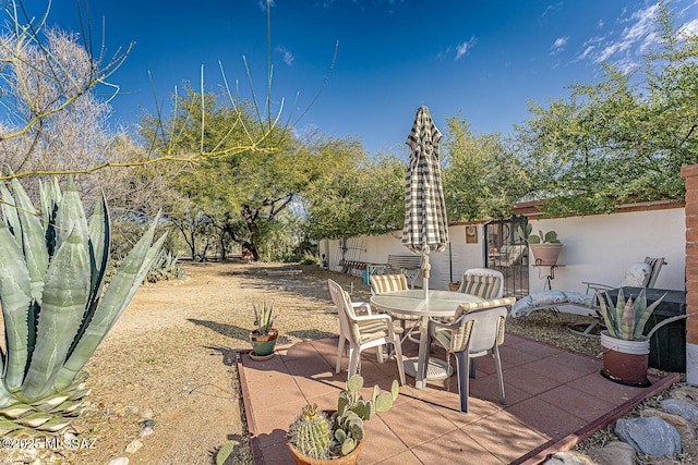 view of patio