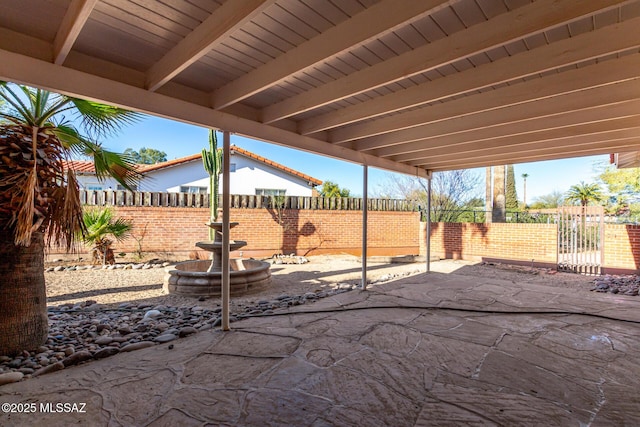 view of patio / terrace