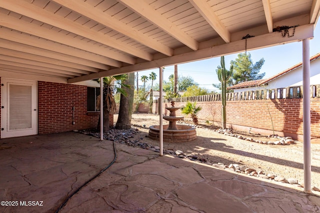 view of patio