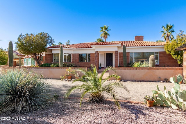 view of mediterranean / spanish-style home