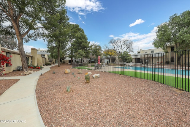 view of community featuring a pool