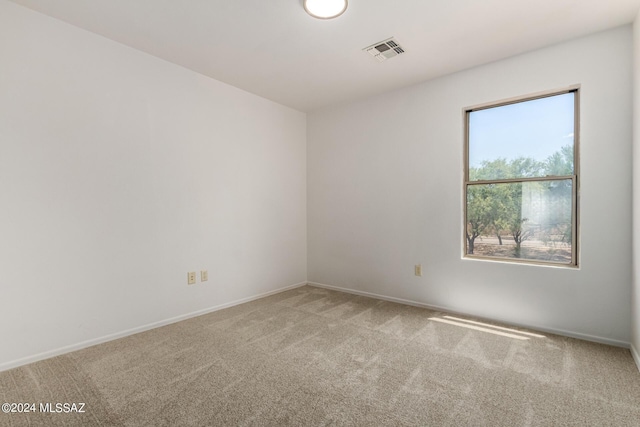 empty room with carpet floors