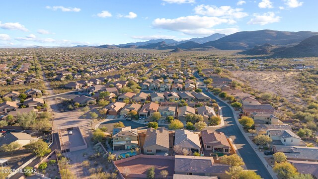 7826 W Sage Creek Ct, Tucson, AZ 85743 - view of property location with mountains and nearby suburban area