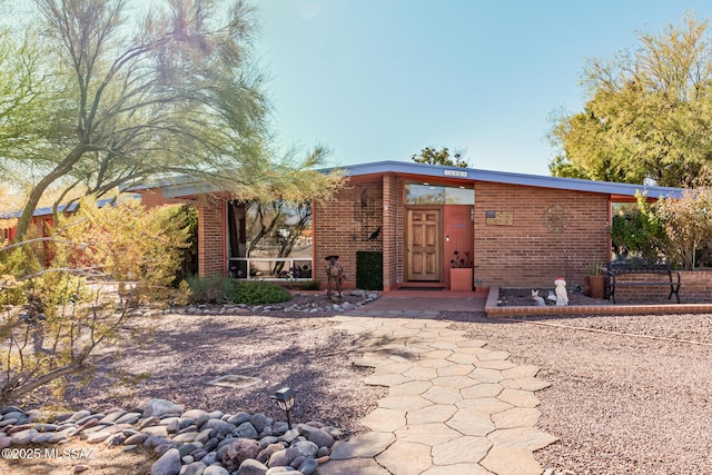 view of front of house