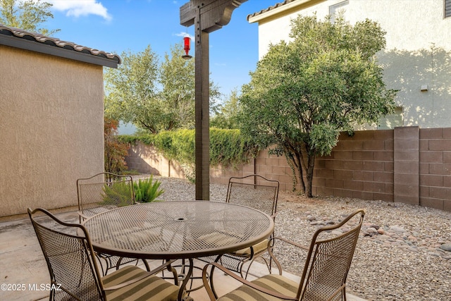 view of patio / terrace