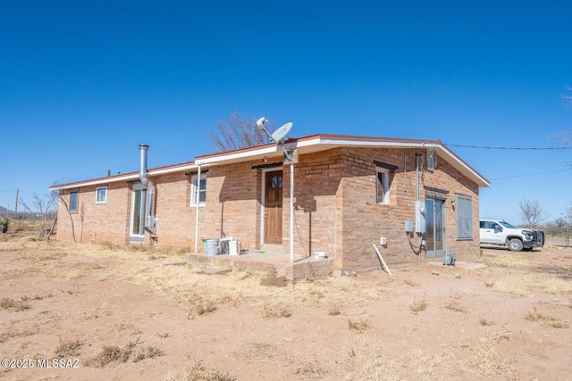 view of back of property