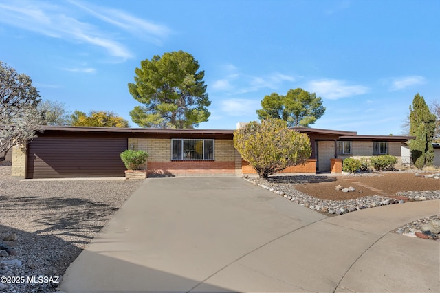 view of ranch-style house