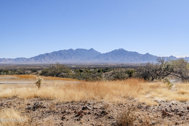 view of mountain feature