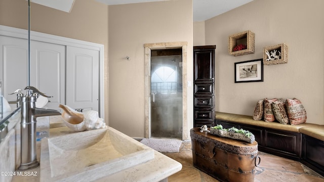 bedroom featuring a closet