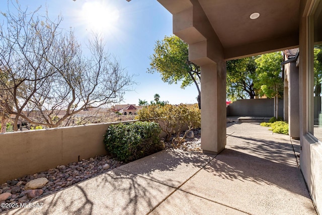 view of patio / terrace