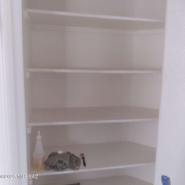 view of closet