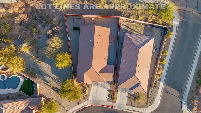 drone / aerial view