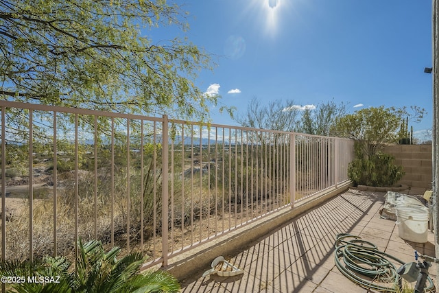 exterior space with a patio area