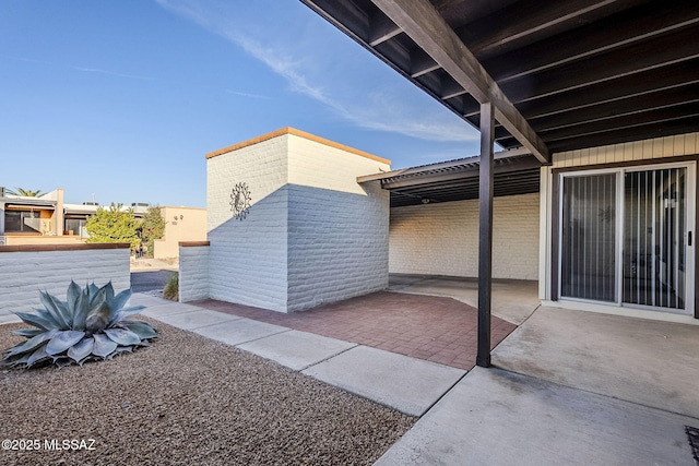 view of patio / terrace