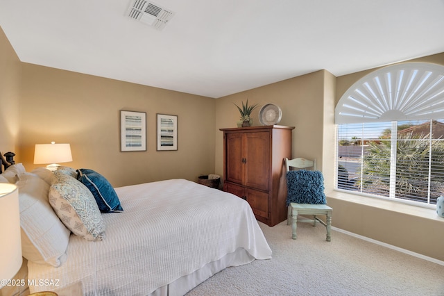 bedroom featuring carpet floors