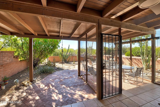 view of patio / terrace