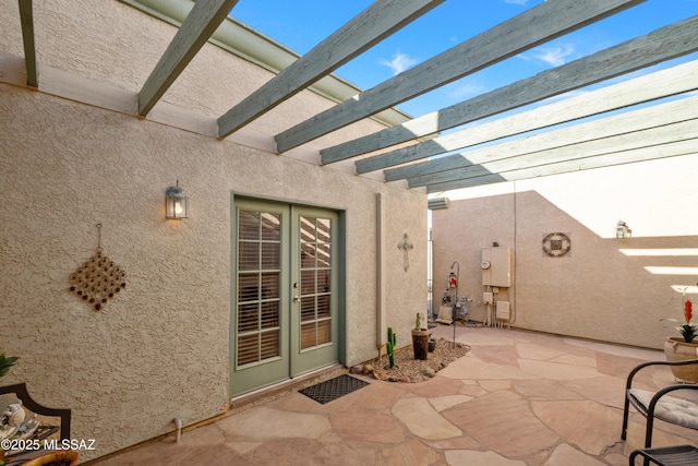 view of patio / terrace with french doors