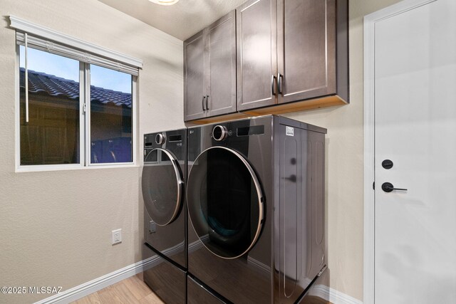 garage featuring heating unit, a garage door opener, and water heater