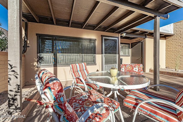 view of patio / terrace