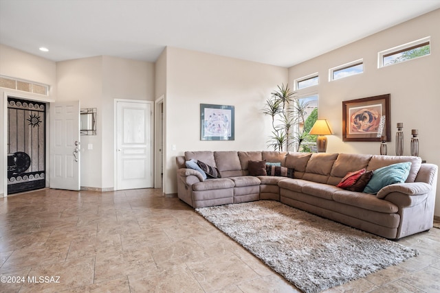 view of living room