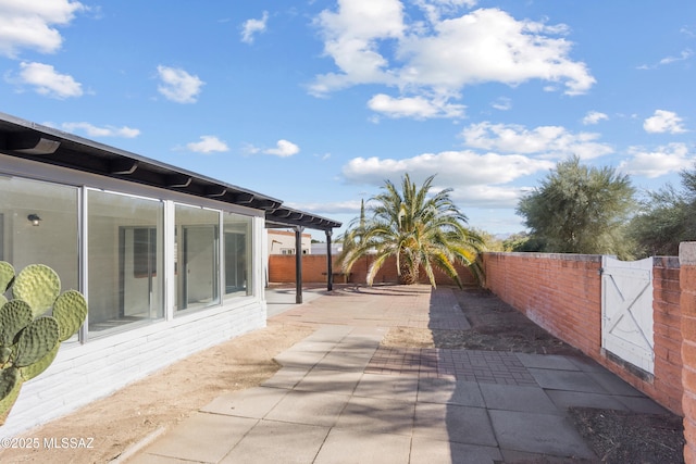 view of patio / terrace