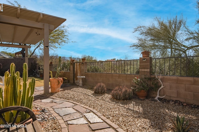 view of patio