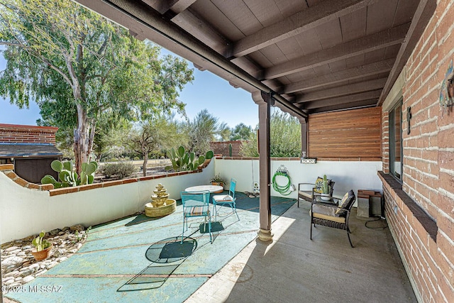 view of patio / terrace