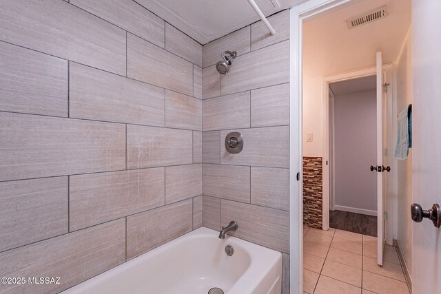 bathroom with vanity and tile patterned floors