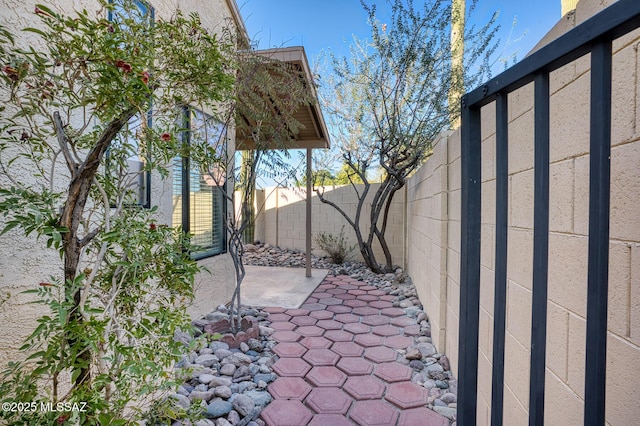 view of patio