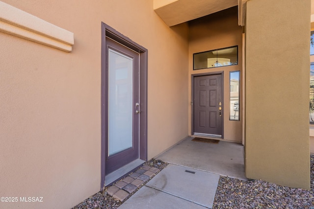 view of entrance to property