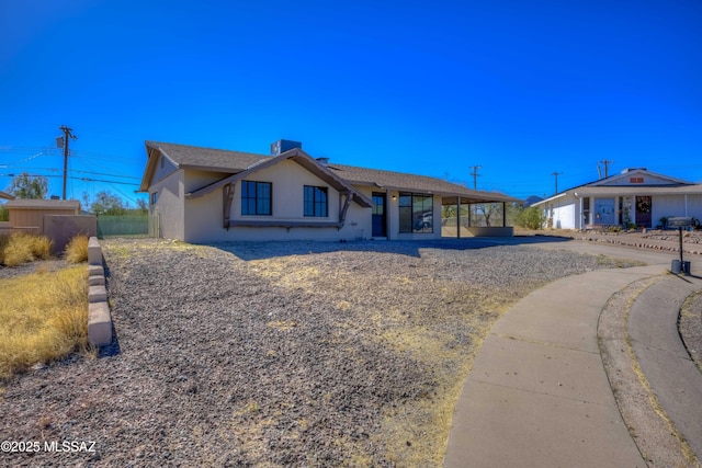 view of ranch-style house