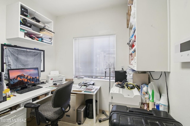 view of office space