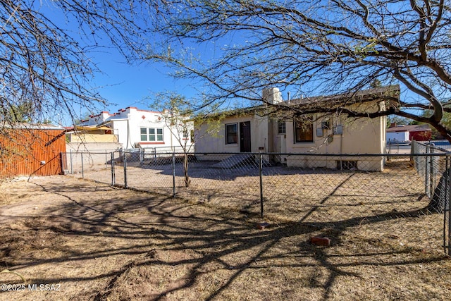 view of back of property